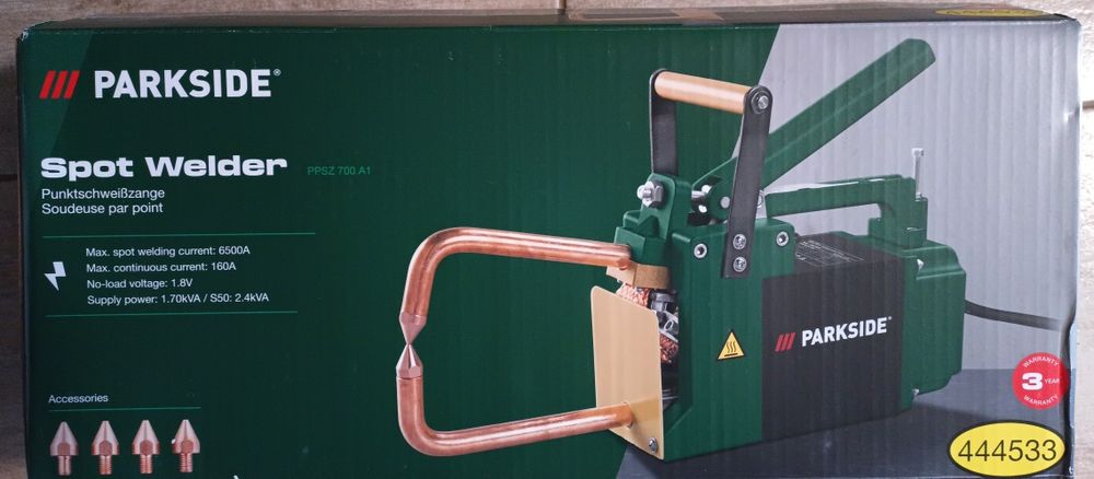 Parkside invertor sudura in puncte aparat sudura