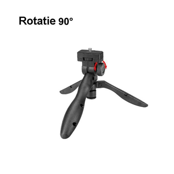 Lanterna puternica, 500 m incarcare USB si functie PowerBank + trepied