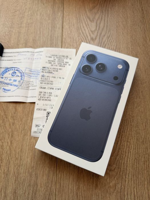Запечатан! Iphone 17 PRO 256gb Blue / Чисто НОВ!