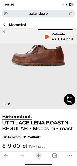 Birkenstock UTTI  - REGULAR - Mocasini - roast