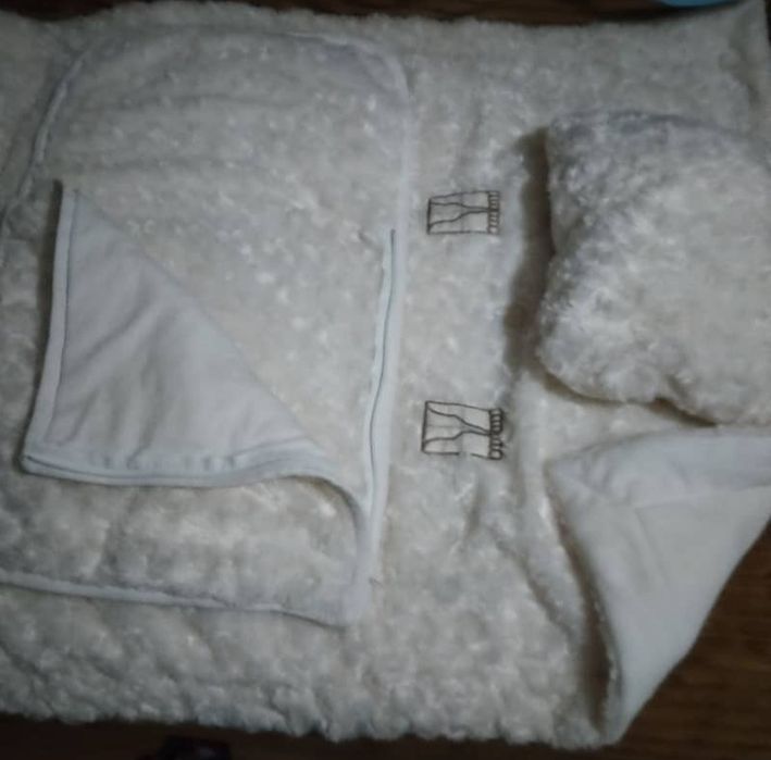 Конверт для новорожденного Lara babies, цвет белый