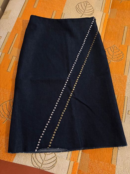 Fustă damă bleumarin