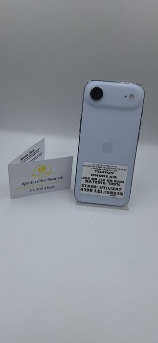 IPhone Air 256 GB 100% Baterie Garantie/Factura #49855
