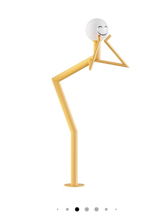 Светодиодный светильник торшер Смайлик