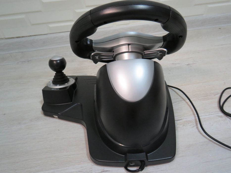 Волан Tracer Roadster 4 in 1 (TRAJOY46524), включва педали и лост, черен, за PC/PS3/PS4/Xbox One