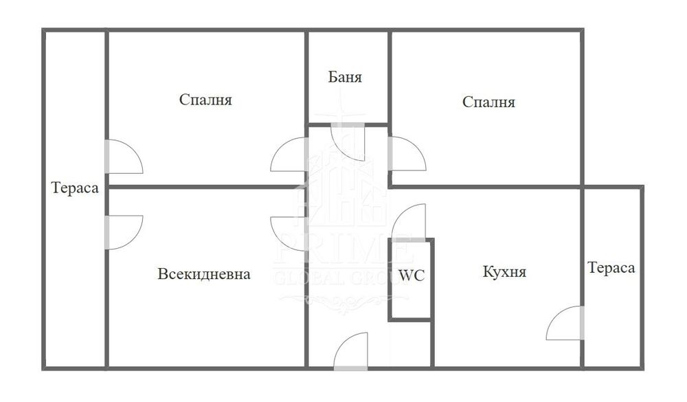 3-стаен в Бургас-Славейков площ 80 цена 152000