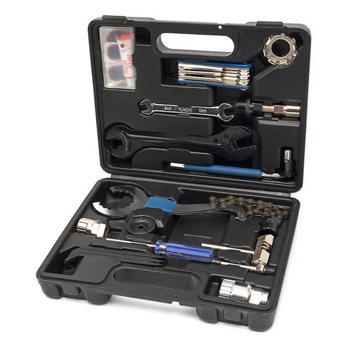 Trusa de scule pentru reparat biciclete 18 piese hbm
