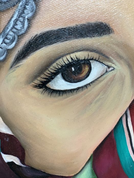 Картина в этно стиле