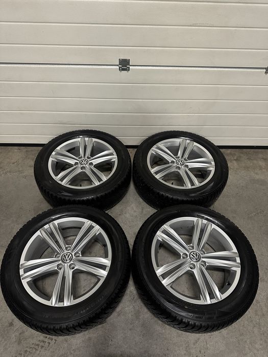 Jante 18 ORIGINALE VW Tiguan R-Line Iarna 235/55/18 Allspace Volkswage