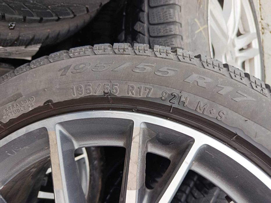 Jante Roti Bmw Seria 1 2 Cauciucuri Iarna 195 55 17 f40