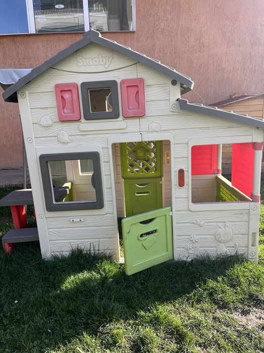 Smoby neo friends детска къща за игра на двора