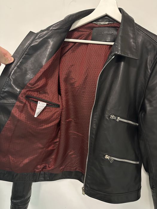 Dolce & Gabbana 100% оригинално кожено яке