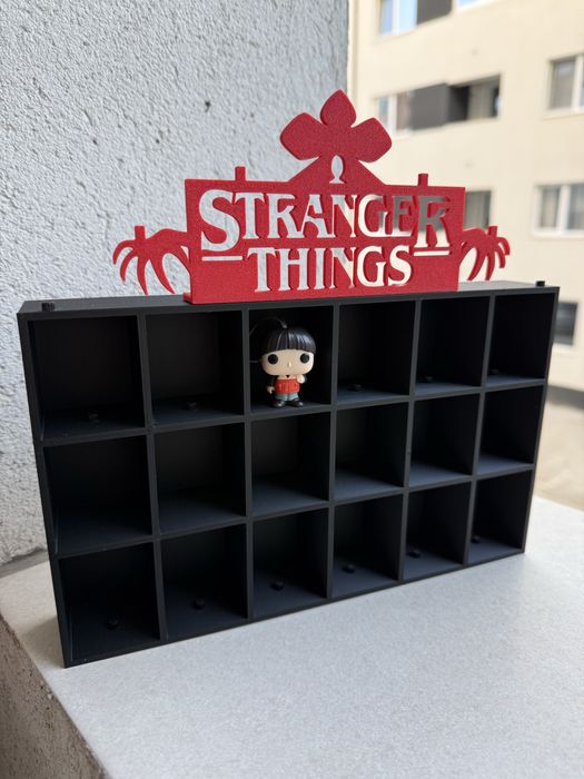 Box / Suport pentru figurine Kinder Joy – Stranger Things (print 3D)