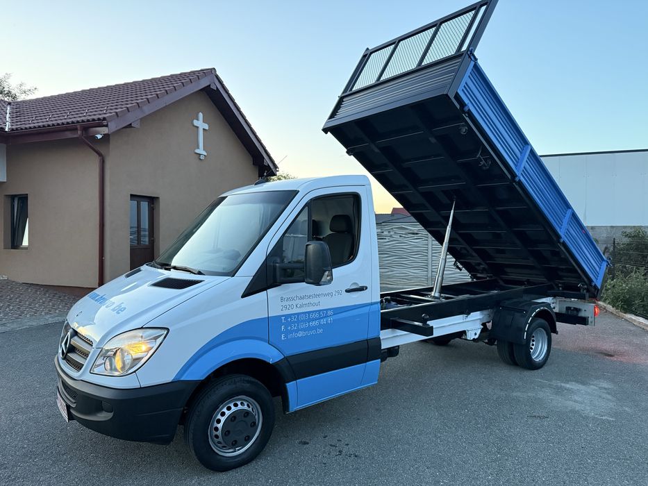 Mercedes Sprinter 516 CDI BASCULABIL 3 Parti | 160 CP | Euro 5B | 167.000 KM | 3.500 KG