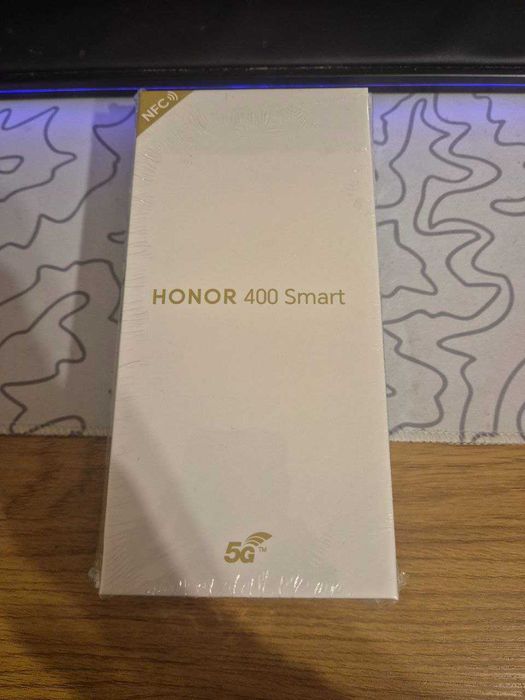ЧИСТО НОВ Honor 400 Smart 5G (Gold)–Запечатан + Power Bank