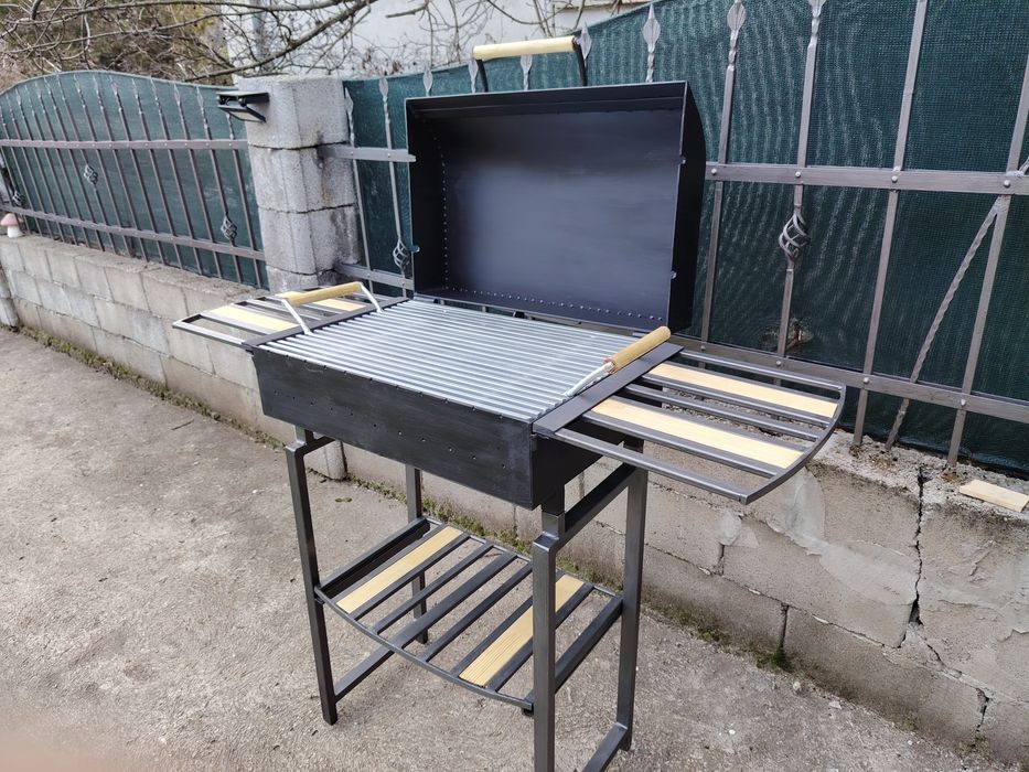 Барбекю Скара НОВО масивно 46кг разглобява се размери в описанието