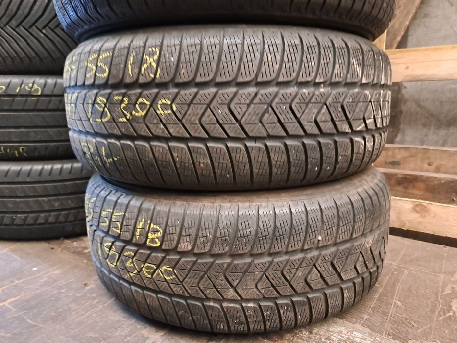 4 anvelope 255/55 R18 Pirelli runflat