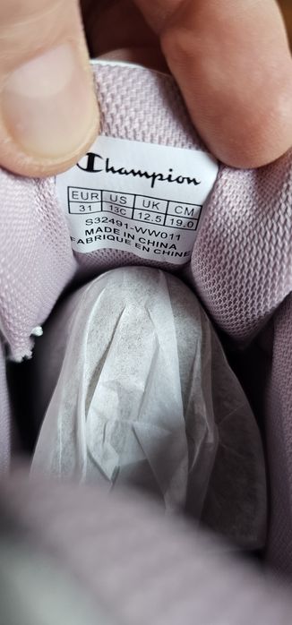 Adidasi fete Champion marimea 31  Interior 19 cm