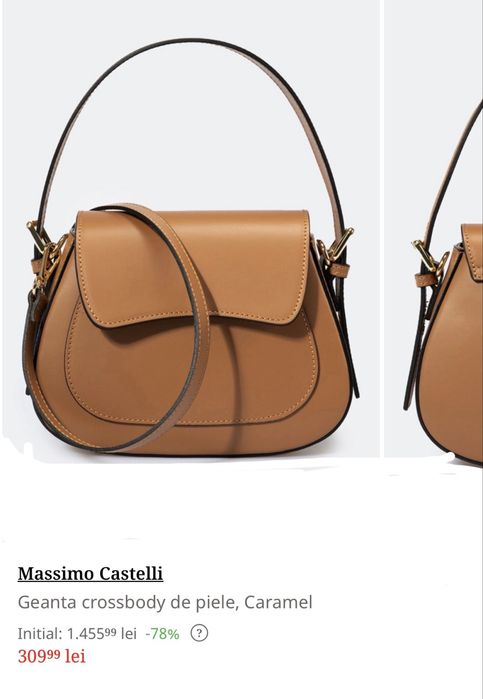 Geanta Massimo Castilli piele
