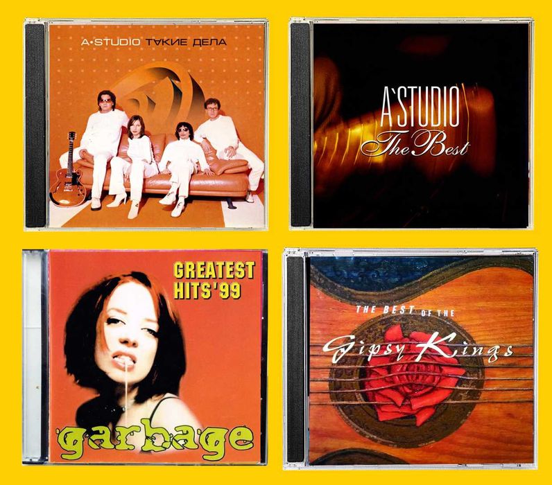 CD, диски, Banks/ Client/ Beatles/ Accept/ Boney M/  REM