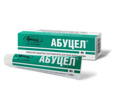 Паста герметик средство ухода за стомой, Абуцел паста, 45г, 60г