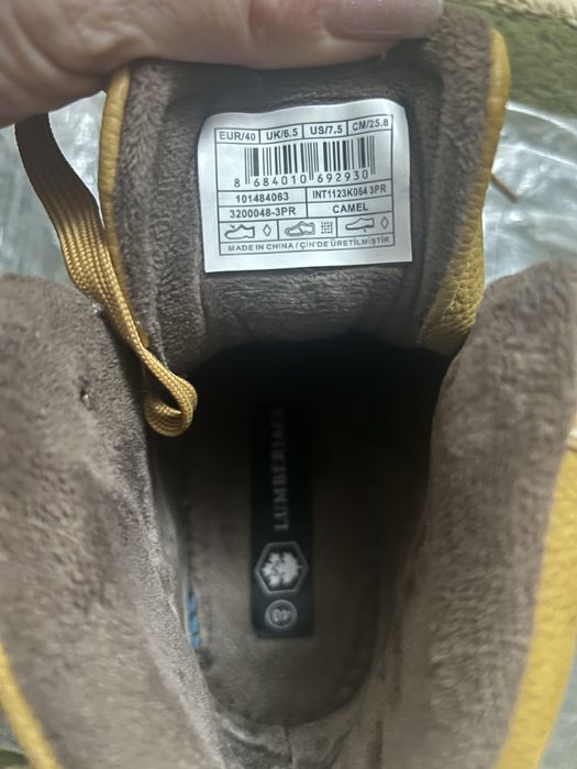 Ботинки 40размер осень -весна