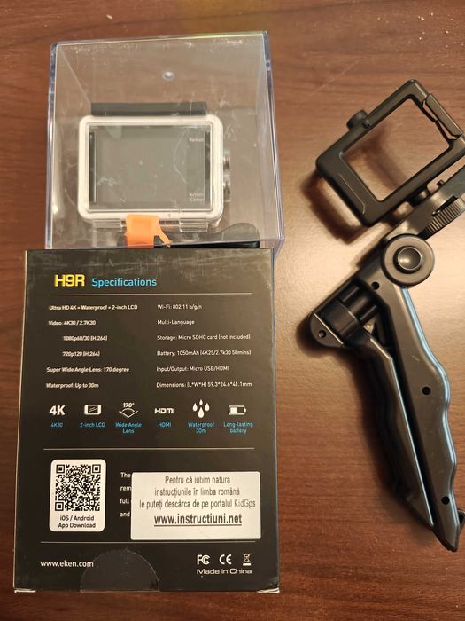 Camera Video Sport Eken H9R 4K UHD + ACCESORII