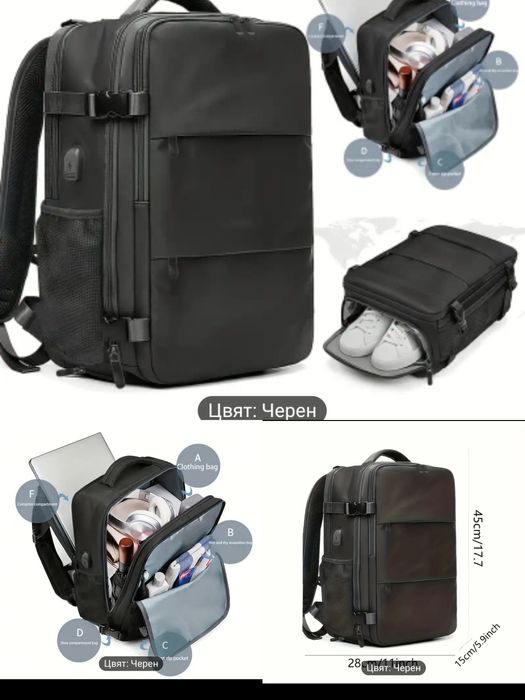 Раници за ръчен багажWizzAir Ryanair