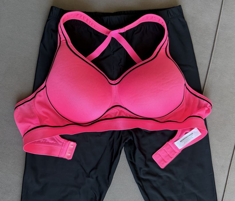 Спортивный домашний костюм XL (топ новый 36С, бриджи б/у)