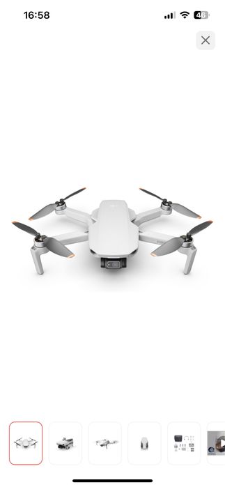 Дрон Dji mini 2 Fly more combo