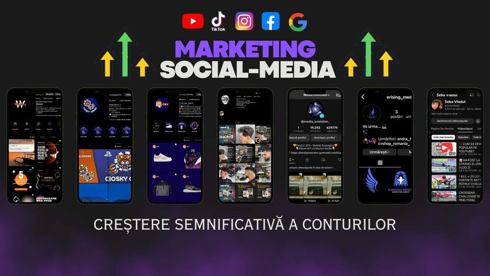 Reclame Online, Editare Video-Foto, Creative, MARKETING, Banner, Ads