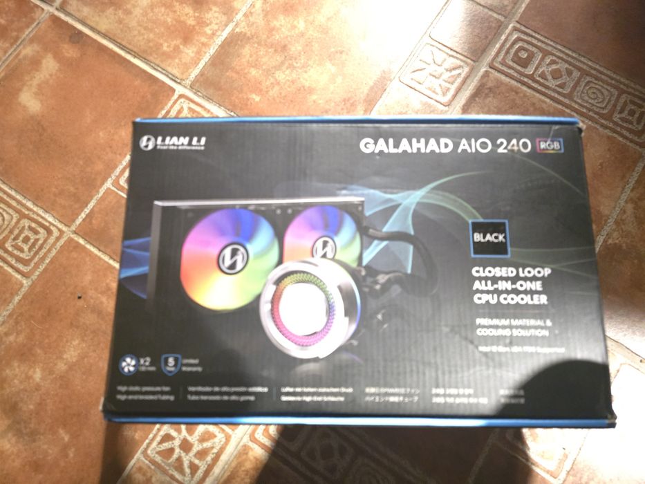 Cooler lichid AIO Lian li galahad 240mm