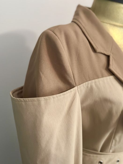 Trench Nympha Clothing, bej elegant, design deosebit, nou! XS-S