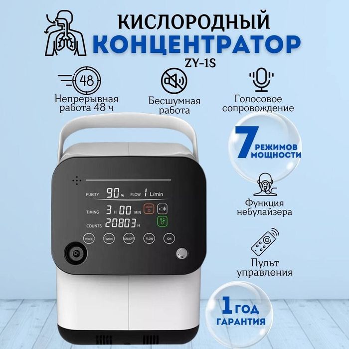 Концентратор Кислорода
2в1Ингалятор+Кислород