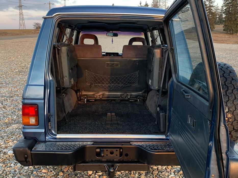 Mitsubishi Pajero Mk1  - Nou - interior mini camper
