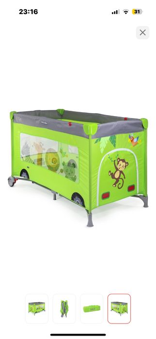 Кровать манеж babyton