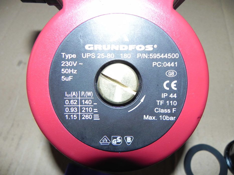 Pompa Grundfos 25 80 180 recirculare apa centrale termice