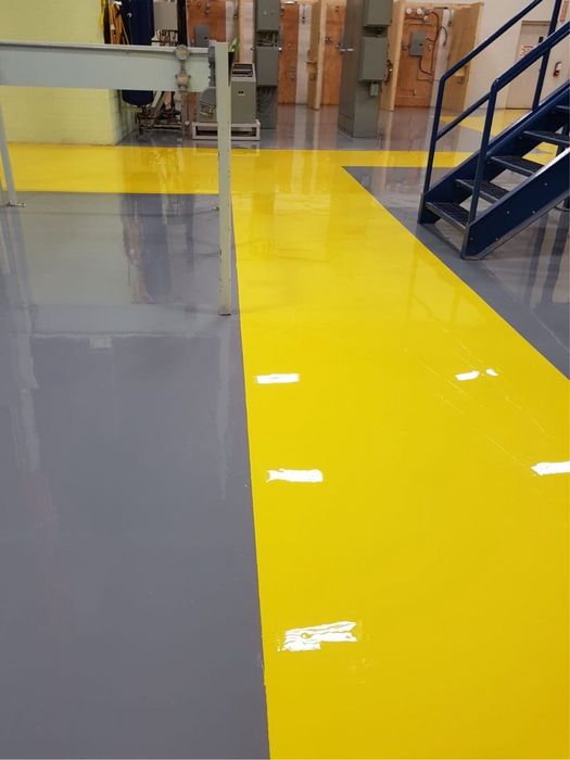 Эпоксидная наливной пол для промышленных объектов