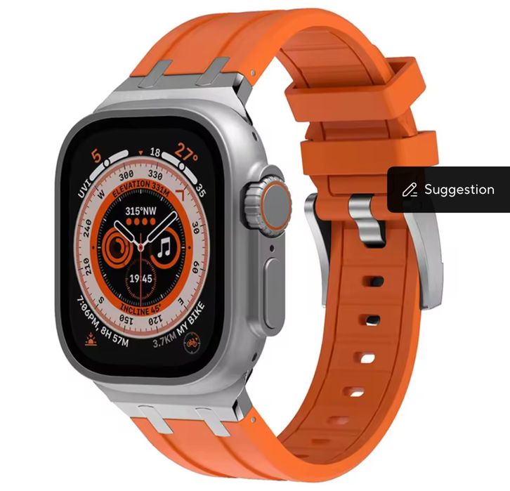 Curea Folie Titanium Buklet Apple Iphone Seria 4 5 6 7 SE 8 9 10 ULTRA