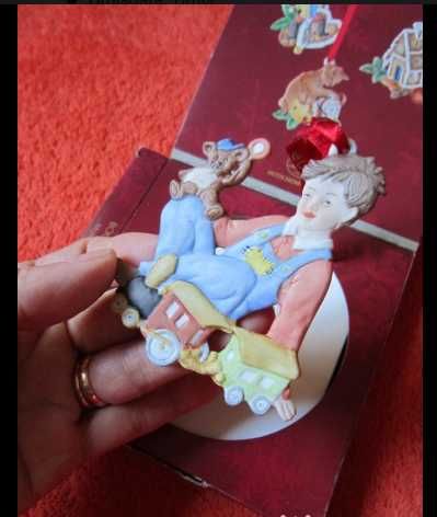 cadou rar Craciun portelan Rosenthal lucrat manual Germany 1980