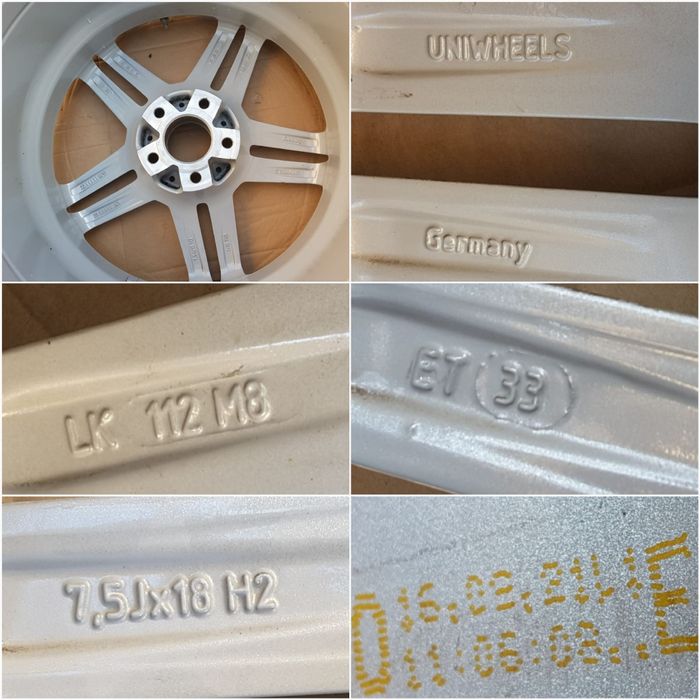 jante aliaj 18; 5x112; Mercedes C, E class w205,w206,w213,w214,GLA,GLB