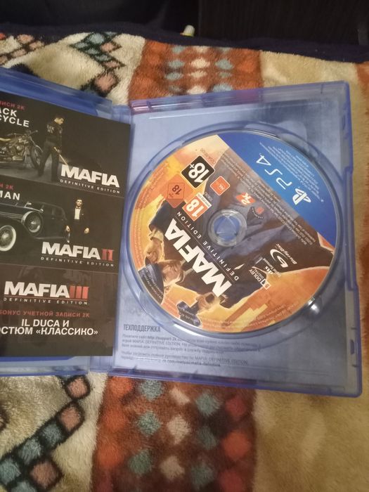 Игра на пс4 мафия