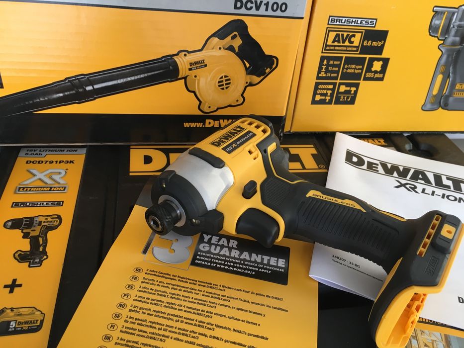 Безчетков Импакт / Винтоверт DeWALT DCF809N   ЧИСТО НОВ С ГАРАНЦИЯ