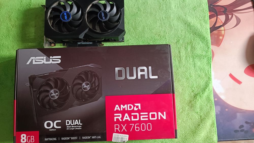 Видеокарта ASUS RX 7600