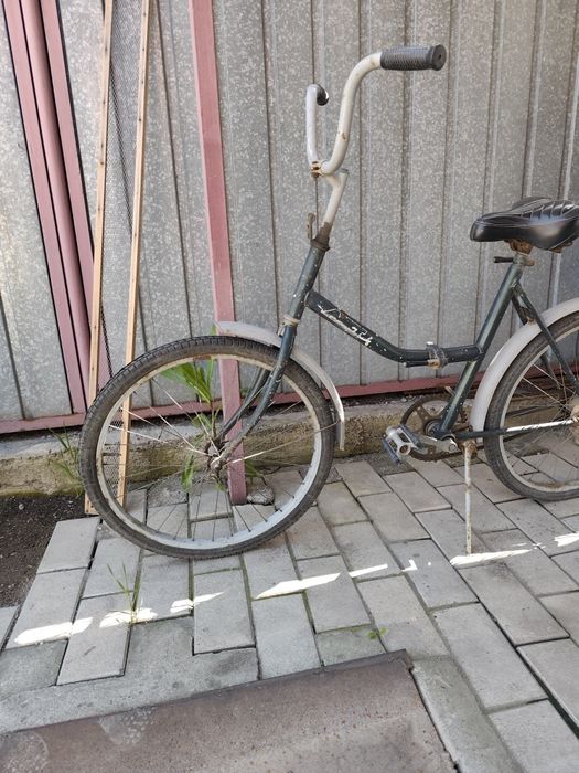 Велосипед Аист складывается