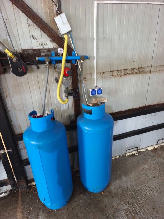 Kit pentru centrala pe gpl, butelie-repartitor-robinet de presiune,etc