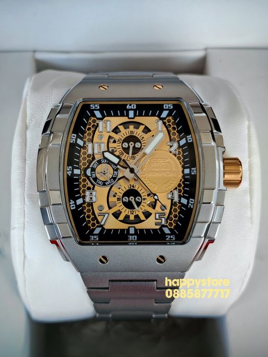 INVICTA Racing Champions Silver 47 mm, Инвикта нов ръчен часовник