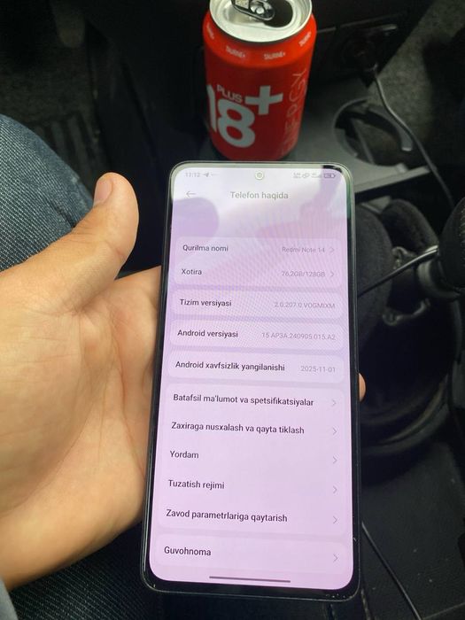 Redmi note 14 kafolati bn