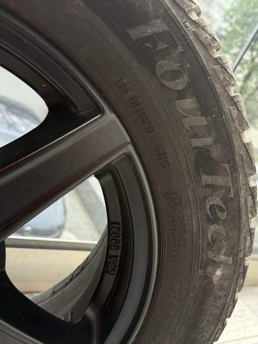 Roti ca noi: Jante Aliaj 16" Alutec + Cauciucuri All-Season (205/55/16), pcd 5x112 compatibil volkswagen, skoda, audi, seat, mercedes