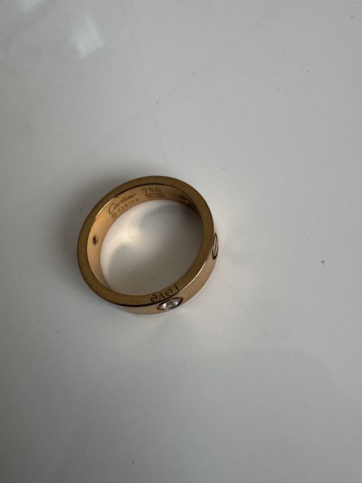 Inel cartier rose gold 18ct